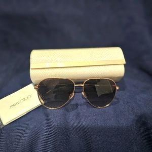 Authentic New Jimmy Choo Sunglasses Aviator